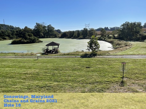 Conowingo Disc Golf Course Hole 18