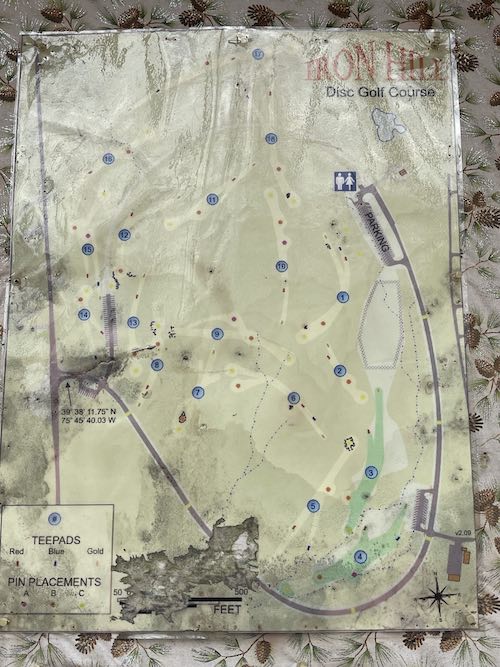 Iron Hill Map