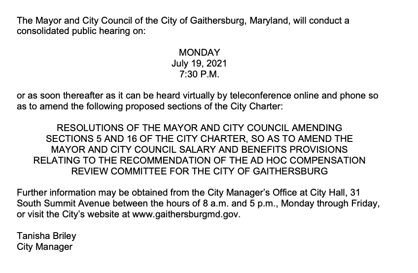 Meeting Notice