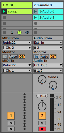 Ableton Live Audio Track